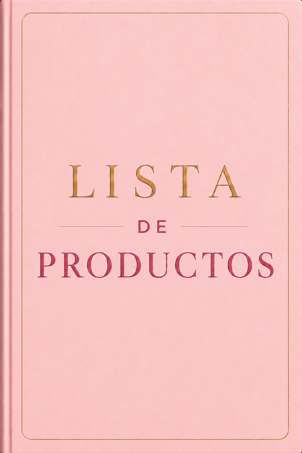 Lista de Productos y Proveedores